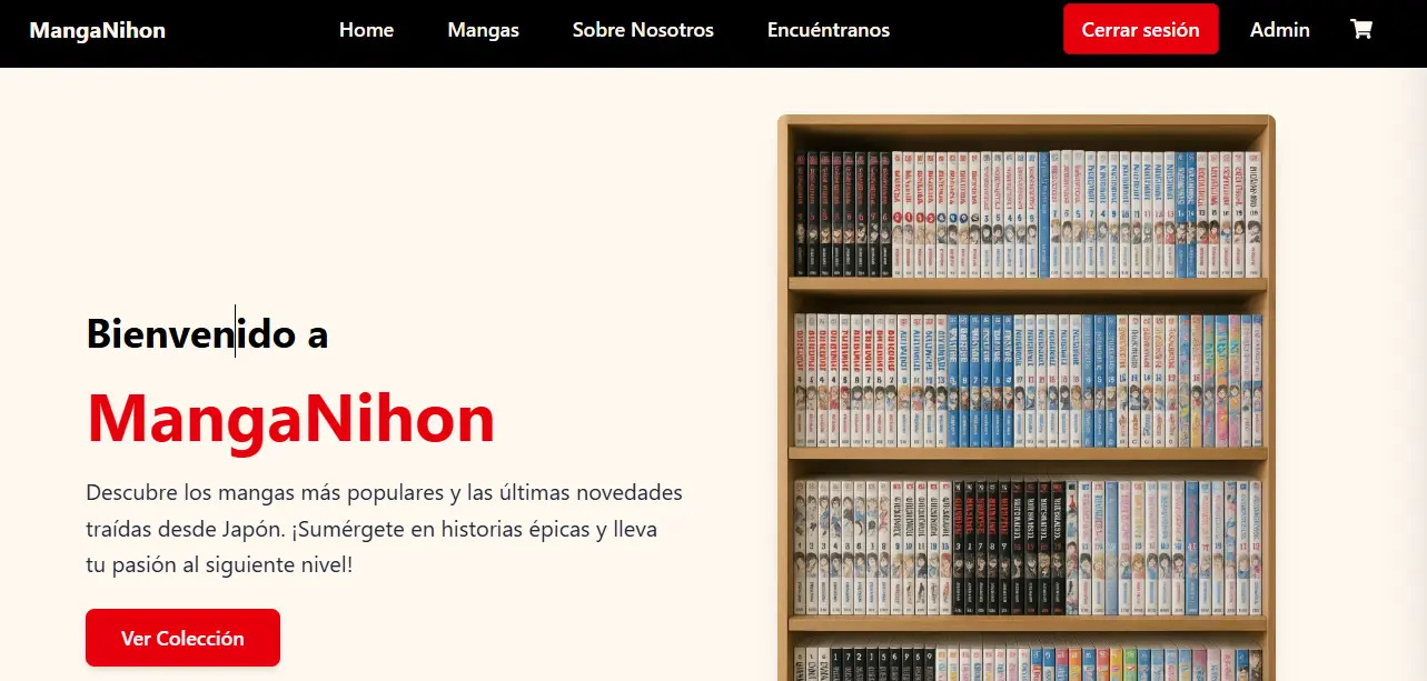 Captura del proyecto Tienda online lista para vender